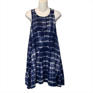 EXIST Woman’s Sleeveless Tie-dye Maxi Tank Dress Size S